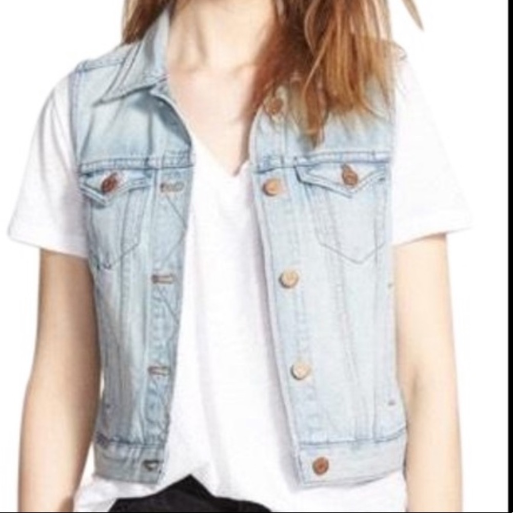 Madewell | Denim Vest (size S)